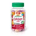 31000529 Jamieson Calcium + Vitamin D3 | Gummies Cherry, Strawberry, Orange Flavour 60 Gummies 7491_R2094_Calcium+D_CherryStrawOraGummies_500cc_BTL_MAIN