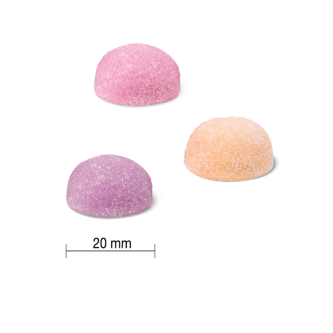 31000529 Jamieson Calcium + Vitamin D3 | Gummies Cherry, Strawberry, Orange Flavour 60 Gummies 7491_R2094_Calcium+D_CherryStrawOraGummies_500cc_PIL_20mm_CONTENTS