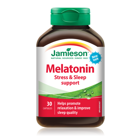 31000553 Jamieson Melatonin Stress & Sleep Support, 30 ct 7709_R2060_Melatonin_Stress&SleepSupport_160cc_MAIN