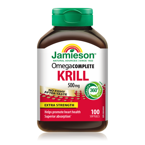 31000572 Jamieson Omega Complete | Pure Krill Oil | Extra Strength Softgels 7844_MAIN