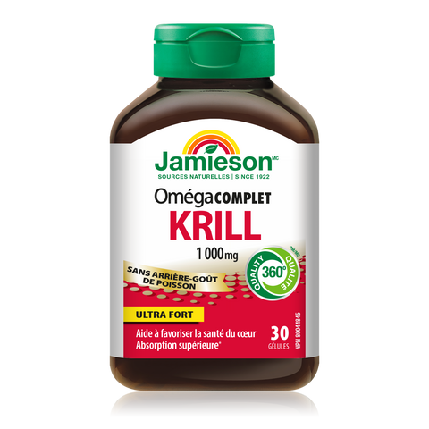 31000573 Jamieson Omega Complete Pure Krill Oil Ultra Strength 1,000 mg, 30 ct 7846_MAIN2