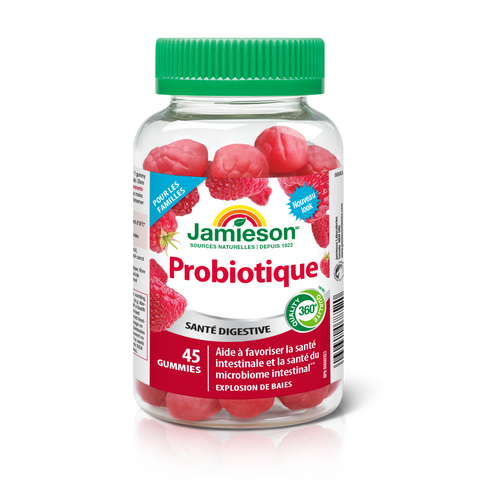 31000575 Jamieson Probiotic Gummies 45 Gummies 7852_R2094_Probiotic_Gummies_Berry_225cc_BTL_MAIN2
