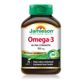 31000577 Jamieson No Fishy Aftertaste Ultra-Strength Omega-3 900 mg, 75 ct 7857_MAIN