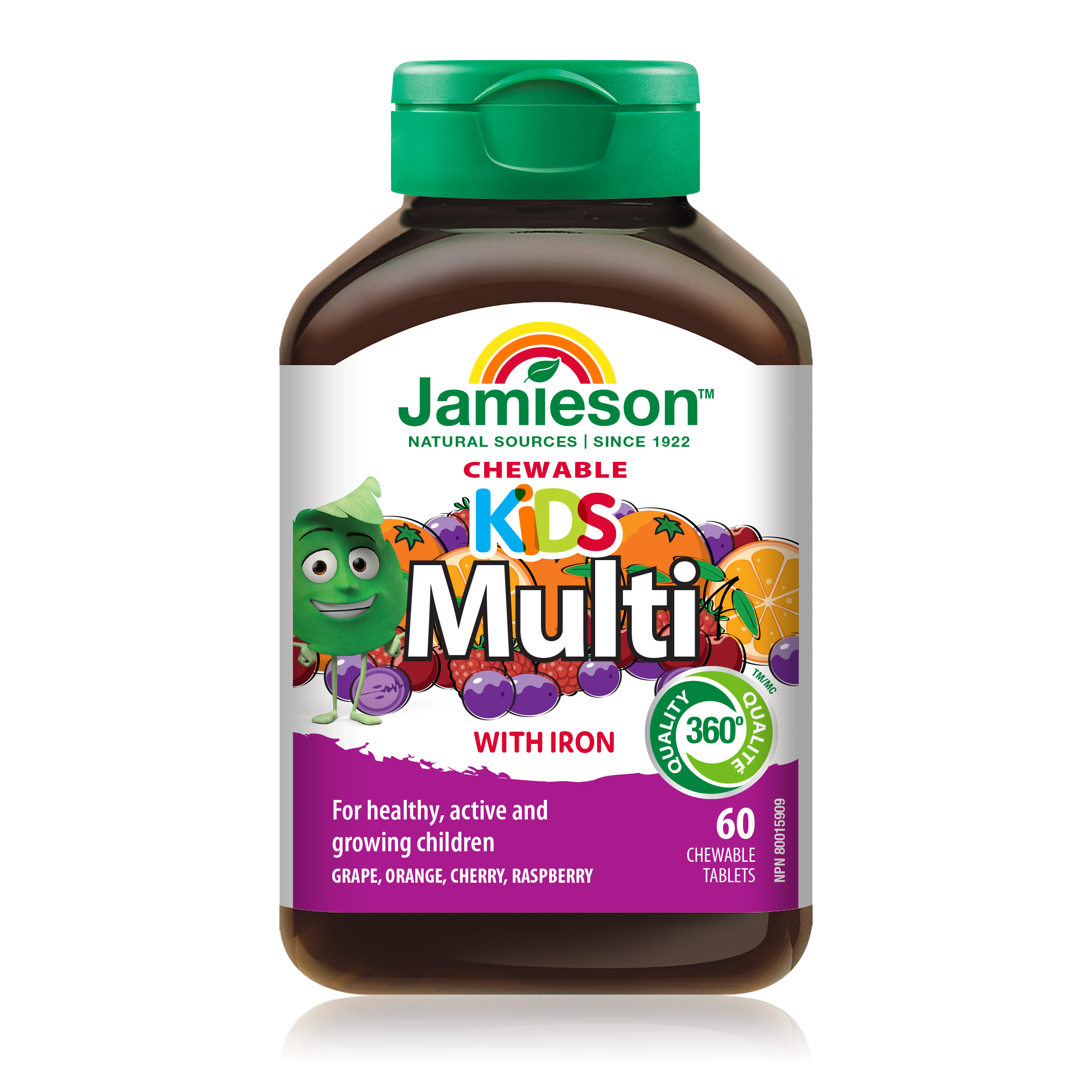 31000592 Jamieson Multivitamin for Kids Chewables, Fruit, 60 ct 7877_MAIN
