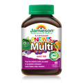 31000592 Jamieson Multivitamin for Kids Chewables, Fruit, 60 ct 7877_R2052_Multi_Kids_Chew_250cc_BTL_FR