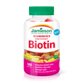 31000636 Jamieson Biotin Gummies 2,500 mcg, Sweet Lemon, & Fruit Punch, 100 ct 7968_MAIN