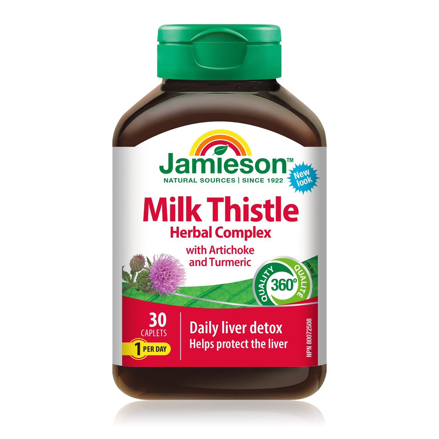Milk Thistle Herbal Complex Jamieson Vitamins