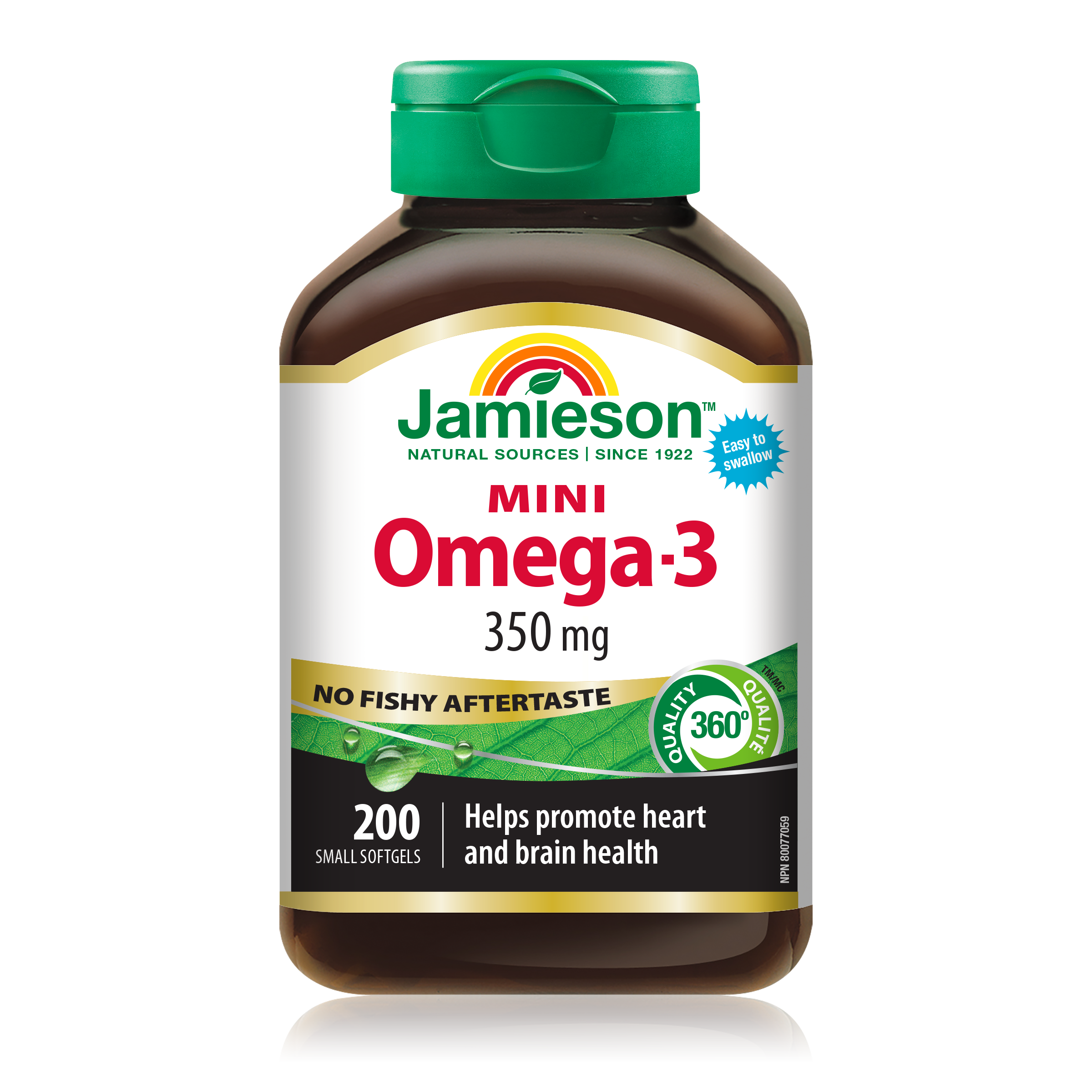 Oméga-3 mini | Sans arrière-goût de poisson 