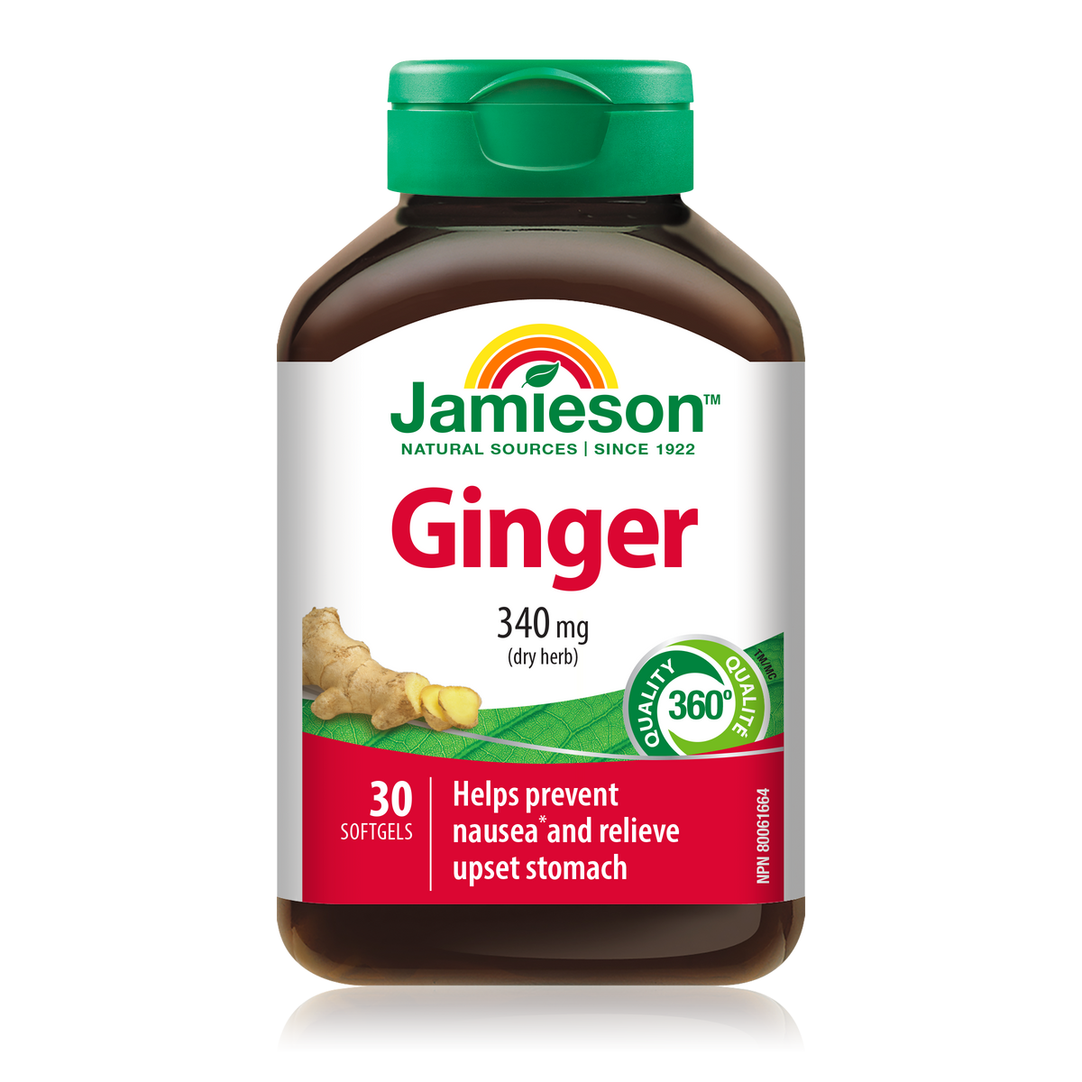 31000853 Jamieson Ginger 340 mg, 30 ct 9035_MAIN