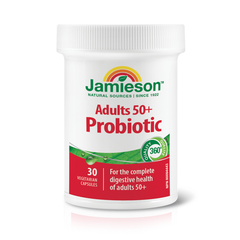 31000885 Jamieson Probiotic Complex for Adult 50+ 15 Billion CFU, 30 ct 9104_ALT