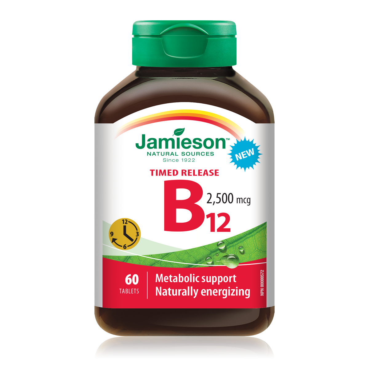31000899 Jamieson Vitamin B12 Timed Release 2,500 mcg, 60 ct 9126_MAIN