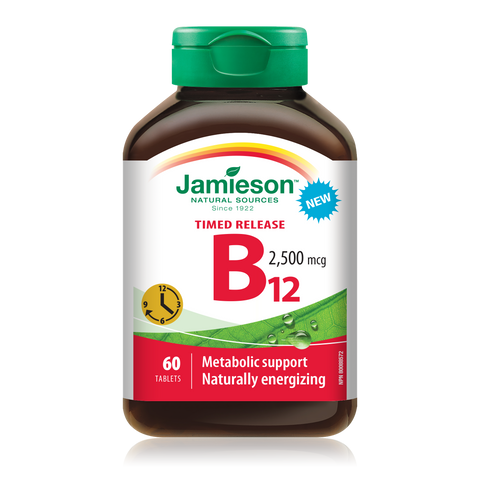 31000899 Jamieson Vitamin B12 Timed Release 2,500 mcg, 60 ct 9126_MAIN