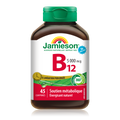 31000900 Jamieson Vitamin B12 Timed Release 5,000 mcg, 45 ct 9127_R2104_B12_5000mcg_TR_160cc_BTL_MAIN2