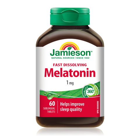 31000902 Jamieson Fast-Dissolving Melatonin 1 mg, 60 ct 9129_R2104_Melatonin1mg_160cc_BTL_MAIN