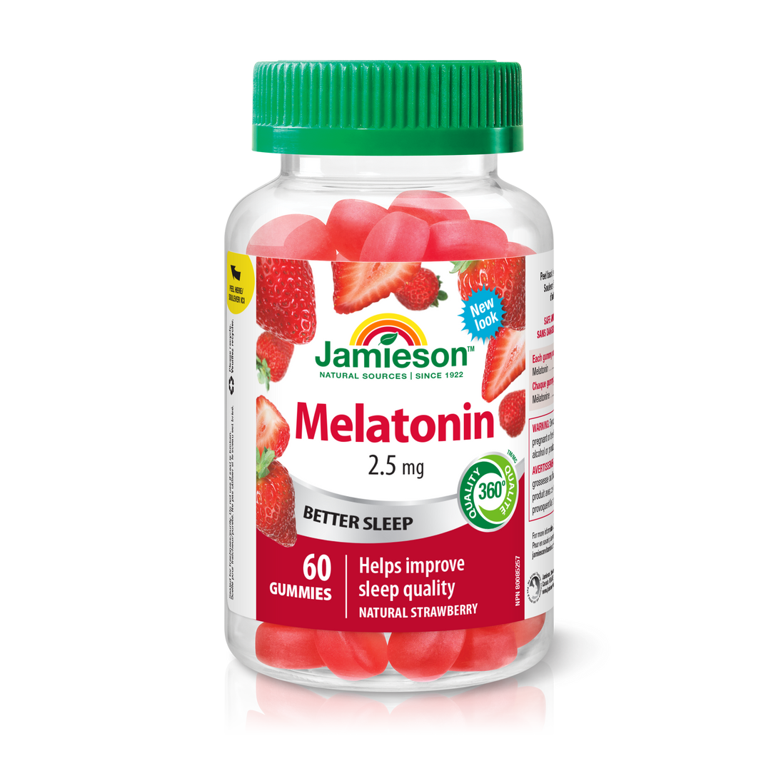 Jamieson Fast-Dissolving Melatonin | Helps You Fall Asleep Faster ...
