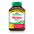 31000932 Jamieson Biotin 10,000 mcg Softgel 9175_R2114_Biotin10000_VS_160cc_BTL_MAIN2