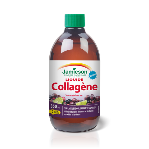31000962 Jamieson Collagen Liquid 1,200 mg, Elderberry Lime, 350 mL 9216_MAIN2