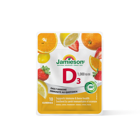 31001138 Jamieson Vitamin D3 Gummies 1,000 IU 9590_R2084_DOL_D3_Gummies_10ct_POU_MAIN