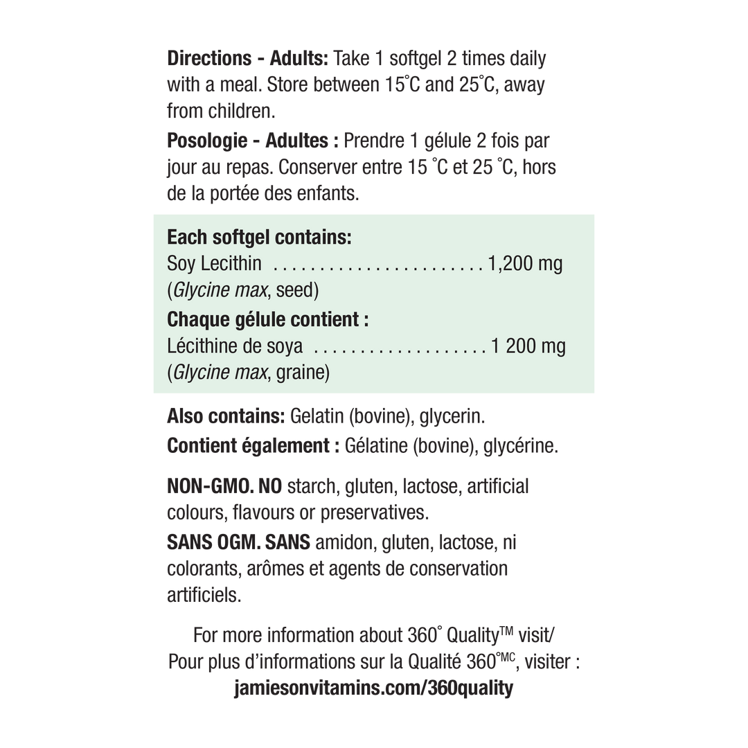 Lecithin Jamieson Vitamins