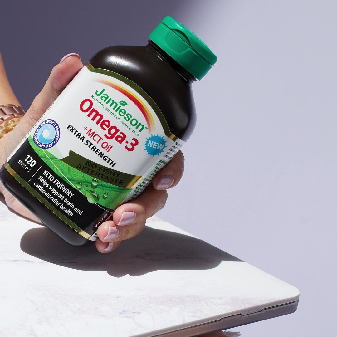 Extra Strength Omega3 + MCT Oil Jamieson Vitamins