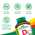 31000412 Jamieson Vitamin D3 1,000 IU Tablet FG5254 Vitamin D Tablet 1000IU 1