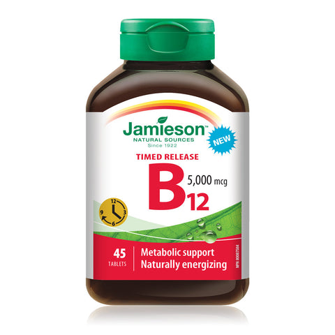 9127_B12 Timed Release 5000mcg_Bottle EN