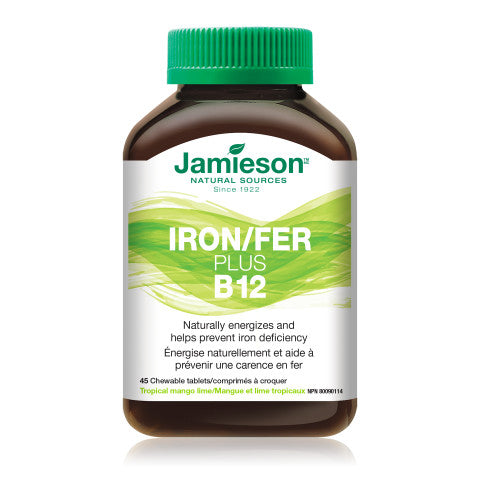 31000931 Jamieson Iron + Vitamin B12 Chewable, Tropical Mango, 45 ct wfifl9gztjz3751x1xde