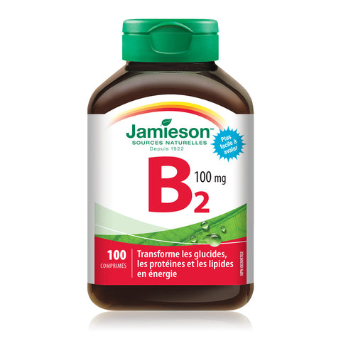 2209 Vitamin B2 100mg (Riboflavin) Bottle FR