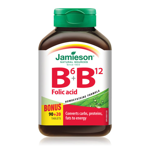 Vitamin B6, Vitamin B12 &  Folic Acid
