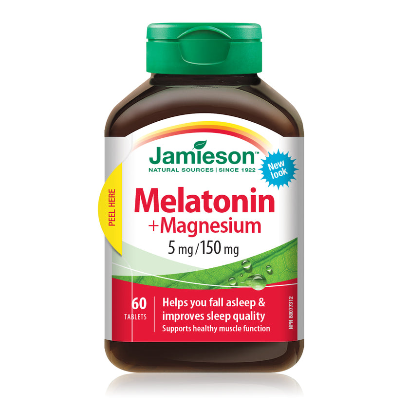 Melatonin with Magnesium Jamieson Vitamins