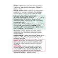 9026_glucosamine turmeric_nutritional panel
