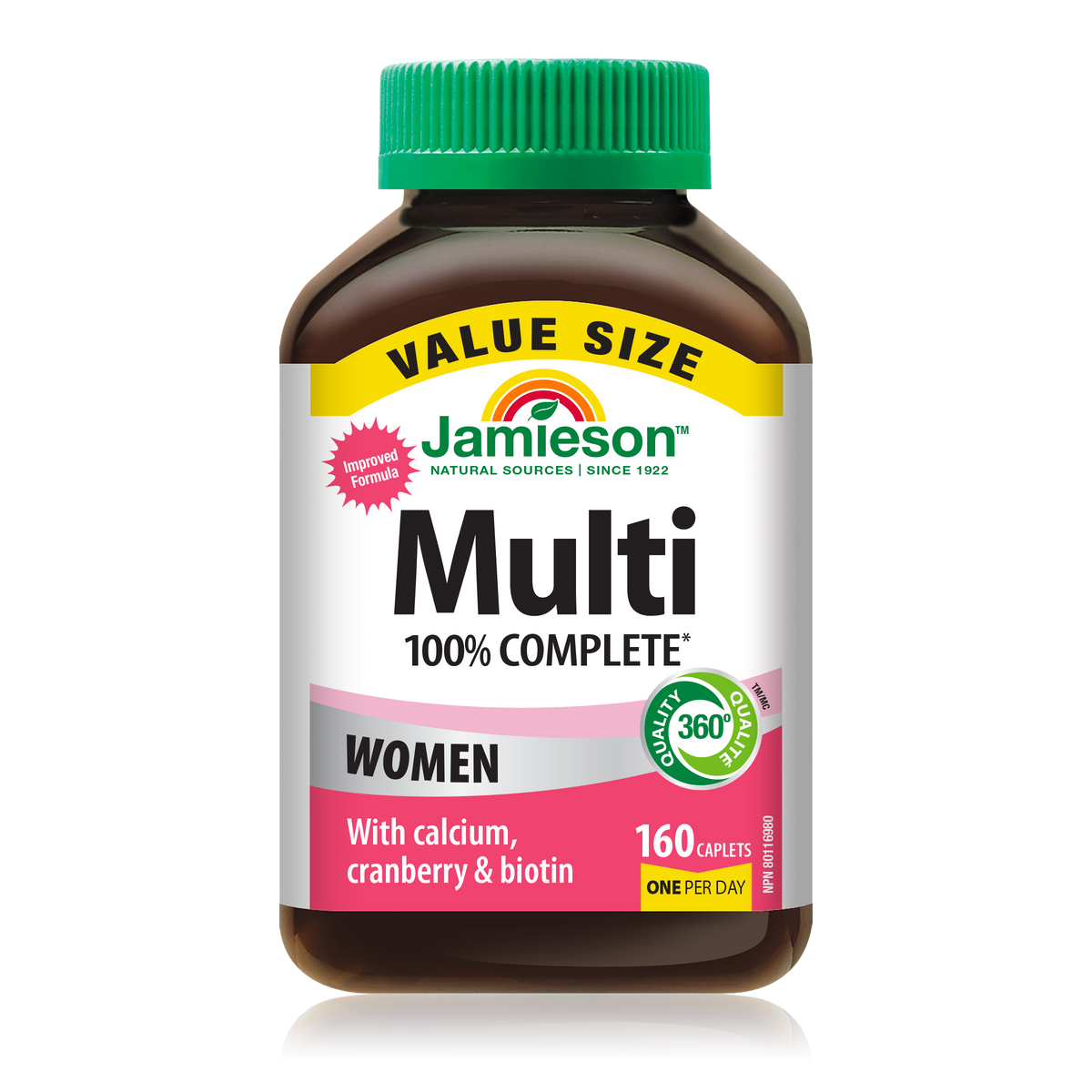 Multivitamin Cap 100% Complete Multi For Women – Jamieson Vitamins