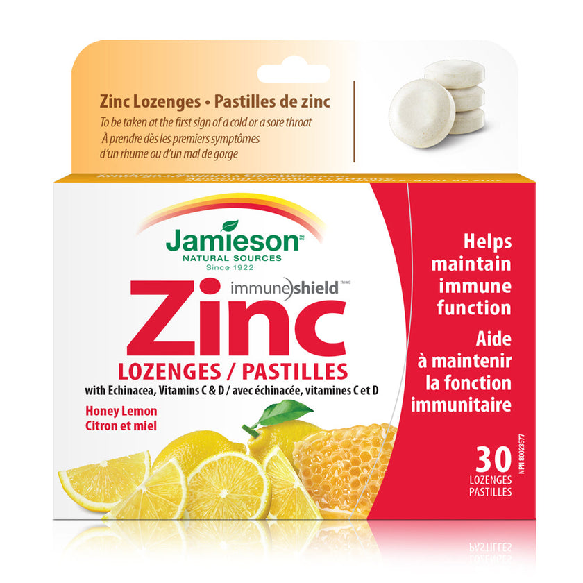 Zinc Lozenges 4 Delicious Flavours for Immune Support Shop Jamieson