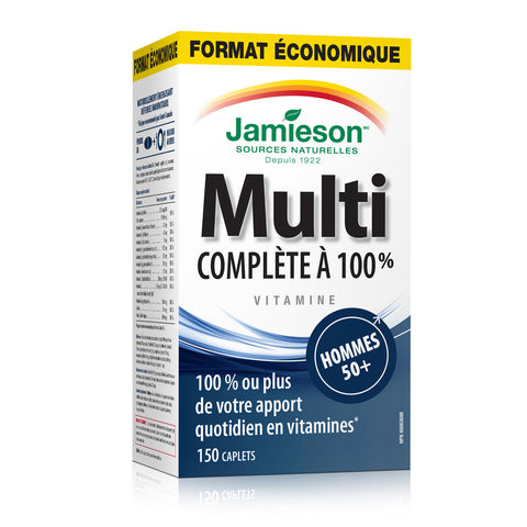 9055_100% Complete Multivitamin for Men 50+_Pack_White Background fr